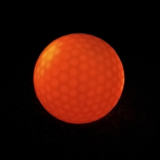  LED-golfbolde med orange lys -  1 stk.